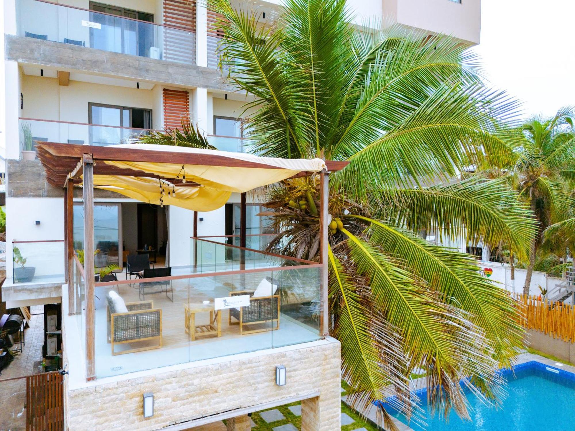 Serenity Terraces Beach, Hotel - Kokrobite Exterior foto